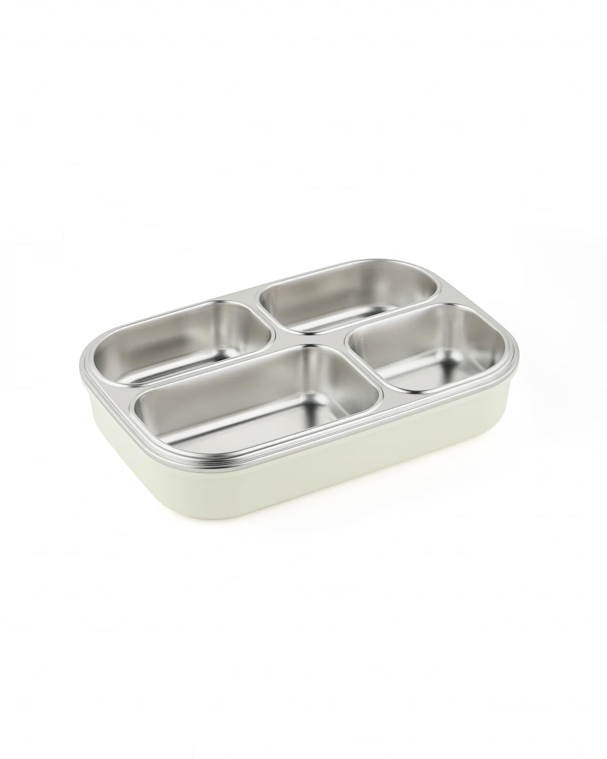 Dubblin Cuisine 4-Compartment Insulated Steel Lunch Box