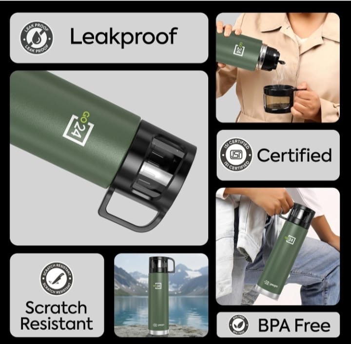 Pexpo Ferrero 1000 ml Stainless Steel Vacuum Flask
