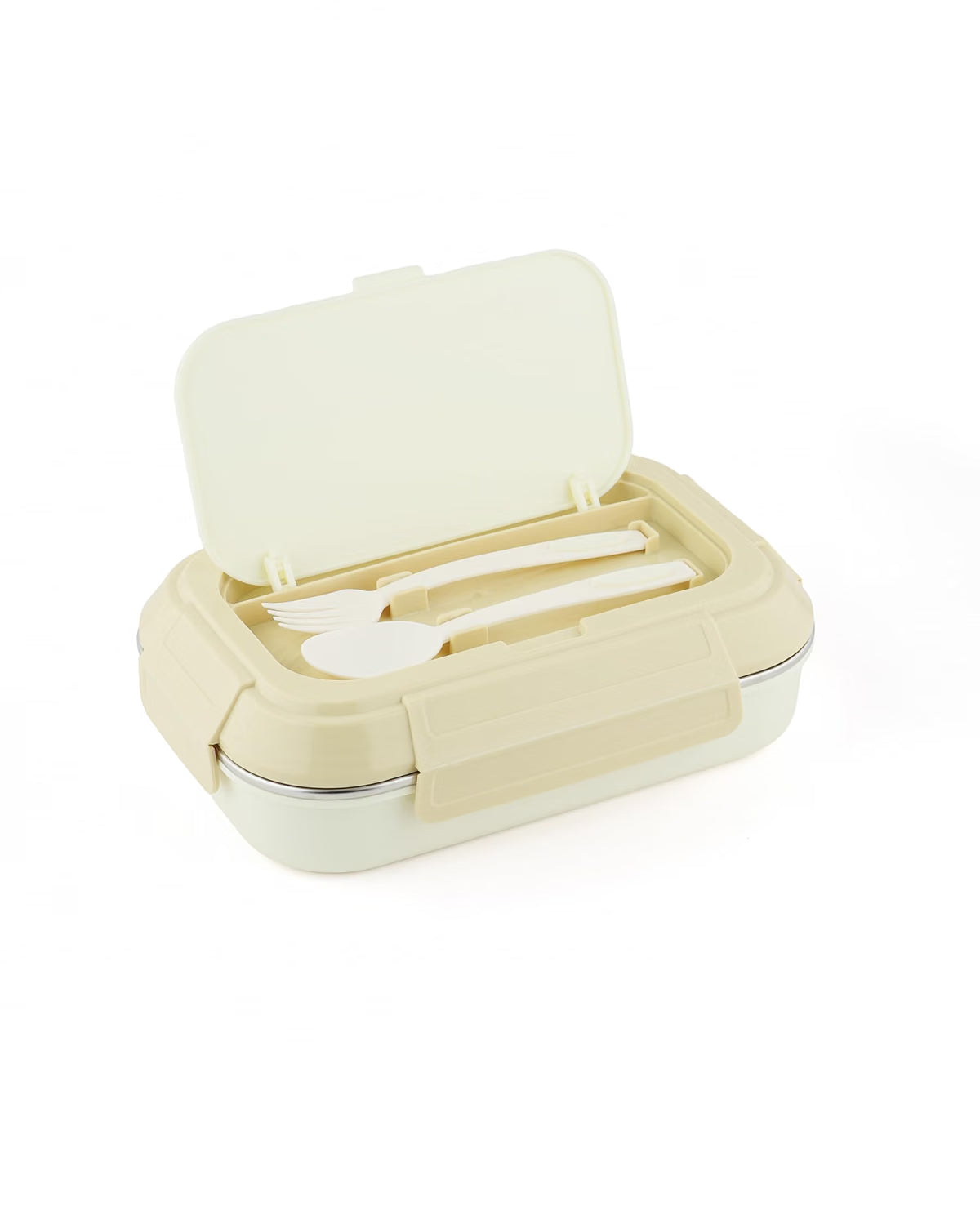 Dubblin Cuisine 4-Compartment Insulated Steel Lunch Box
