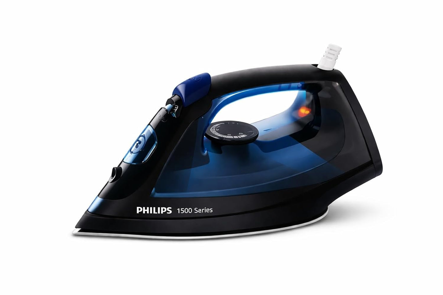 Philips EasySpeed Steam Iron DST1520/20 (1400W, Blue) - Fast Heating & Non-Stick Soleplate