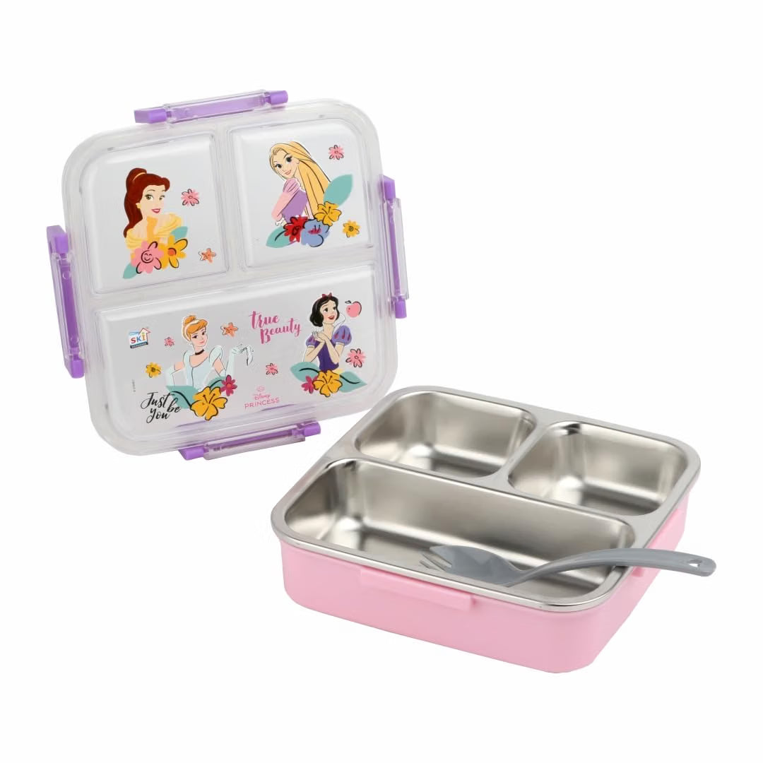 SKI Homeware Brunch 3-Compartment Insulated Kids Lunch Box