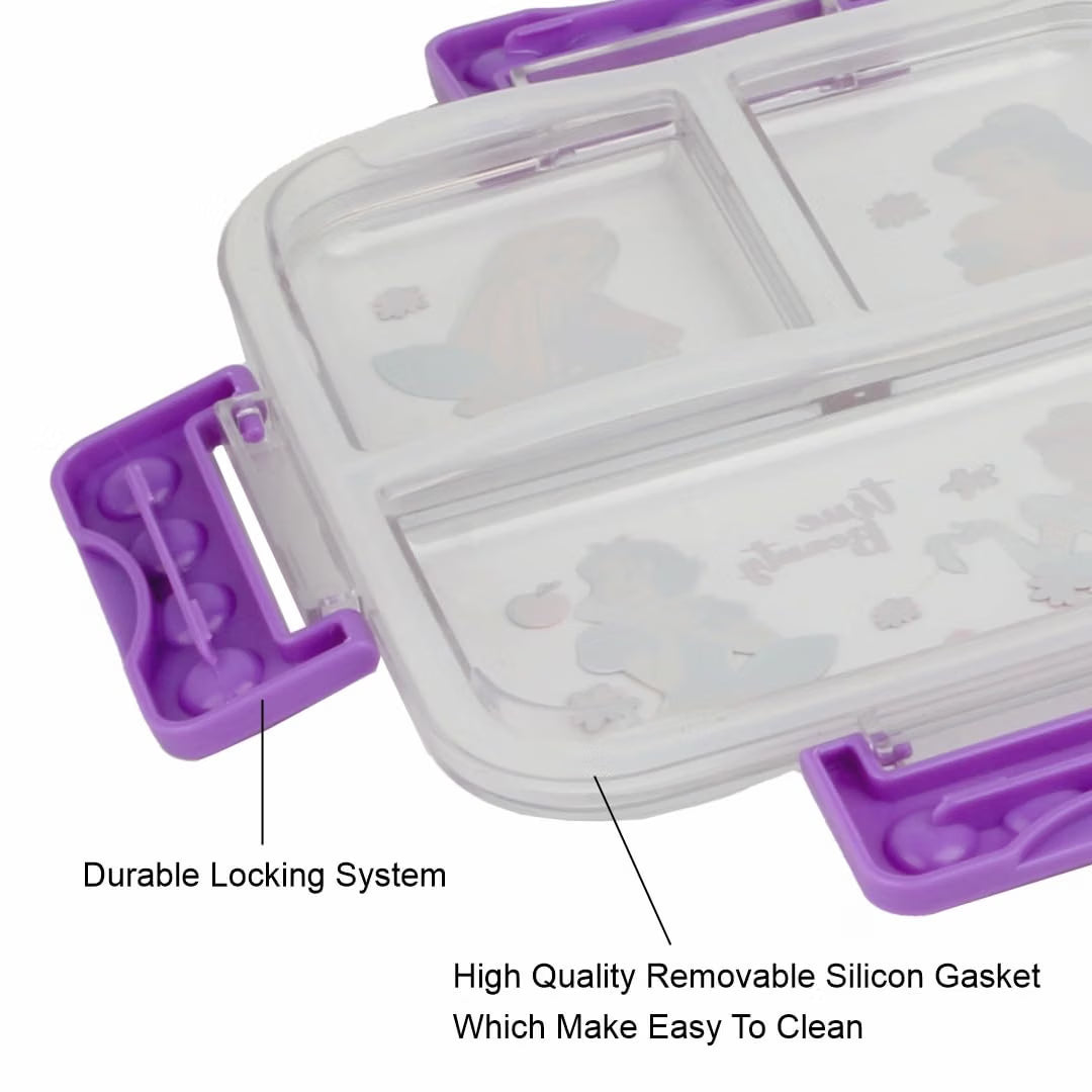 SKI Homeware Brunch 3-Compartment Insulated Kids Lunch Box