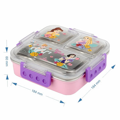 SKI Homeware Brunch 3-Compartment Insulated Kids Lunch Box