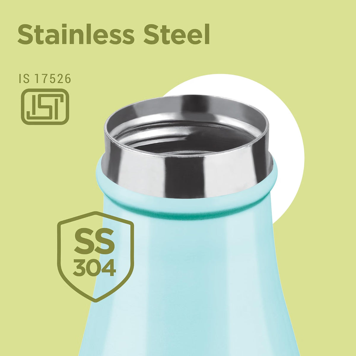 Milton Thermosteel Prudent Stainless Steel Vacuum Bottle (1000 ml) – 24 Hours Hot & Cold