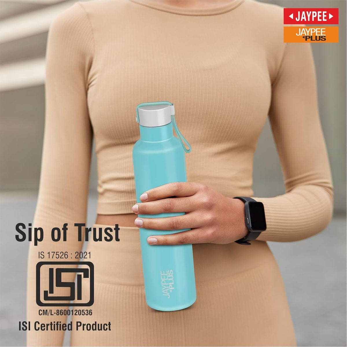 Jaypee Plus Tango 900 850ml Vacuum Insulated Water Bottle
