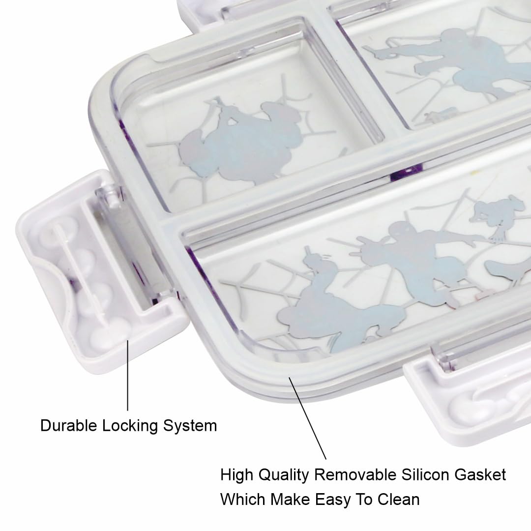 SKI Homeware Brunch 3-Compartment Kids Lunch Box for Boys