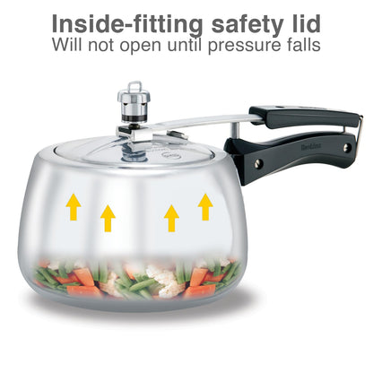 Hawkins Contura 3L Gas & Induction Pressure Cooker (IHC30)