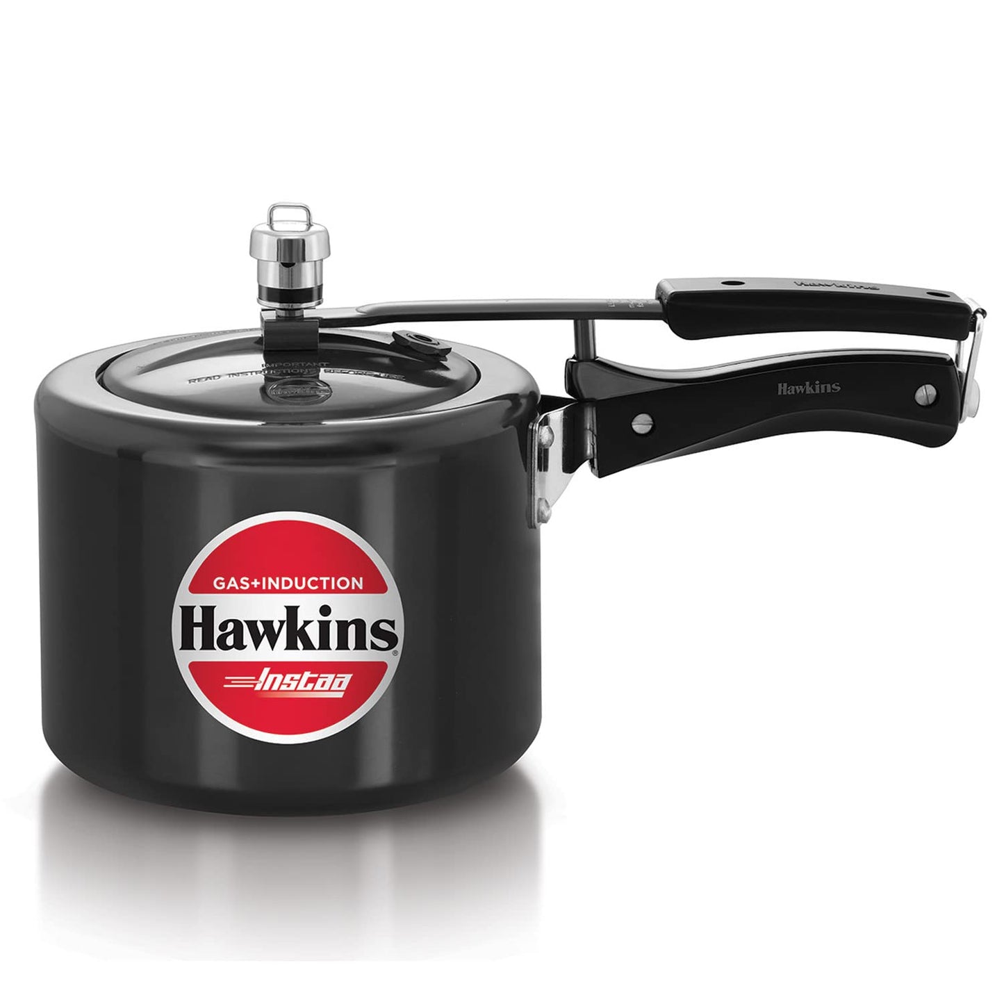 Hawkins Heera 3 Litre Induction Compatible Pressure Cooker (IIH3T) | Aluminium Pressure Cooker with Inner Lid