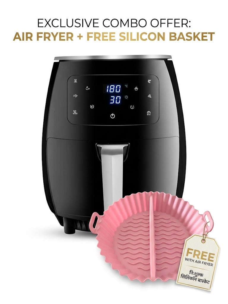 Skyline 5.2L Digital Air Fryer 2000W (VTL-5116) – Fry, Roast, Grill & Bake