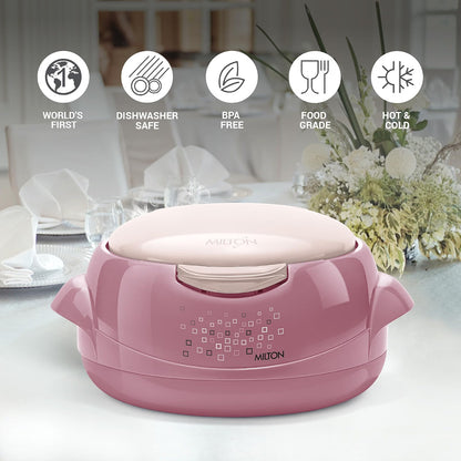 Milton Microwow One Touch Insulated Casserole Set of 3 (Jr. Gift Set) – Microwave Safe Hot Pot