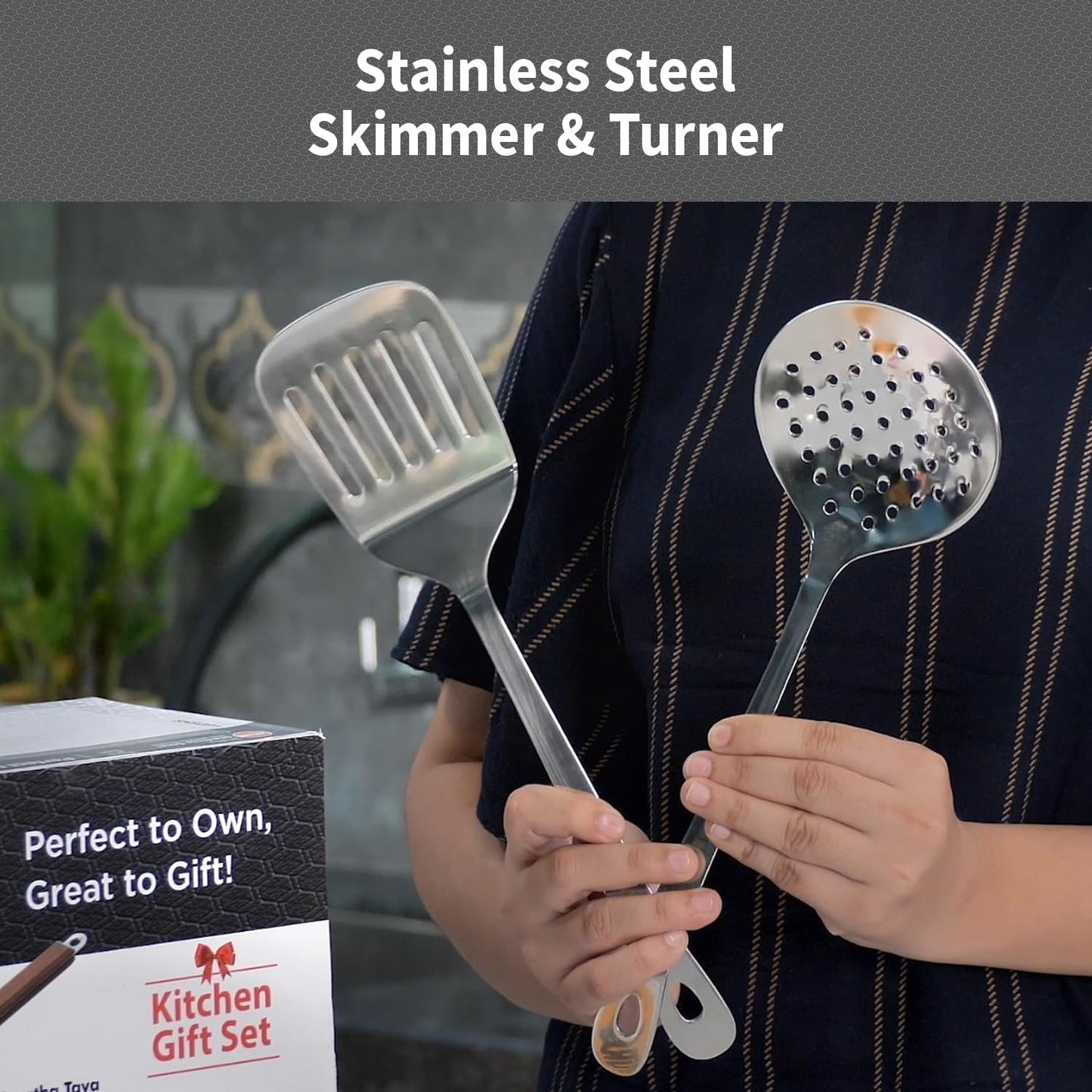 Hawkins Futura Tri-Ply Stainless Steel Cookware Gift Set (6-Piece, SNSGP1) – Shielded Nonstick