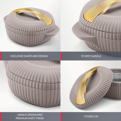 Milton Oyster Jr. Thermoware Casserole Gift Set - 3 Pieces (500ml, 1000ml, 1500ml)