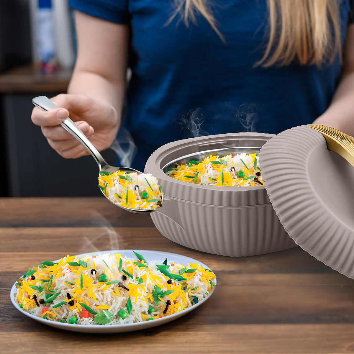 Milton Oyster Jr. Thermoware Casserole Gift Set - 3 Pieces (500ml, 1000ml, 1500ml)