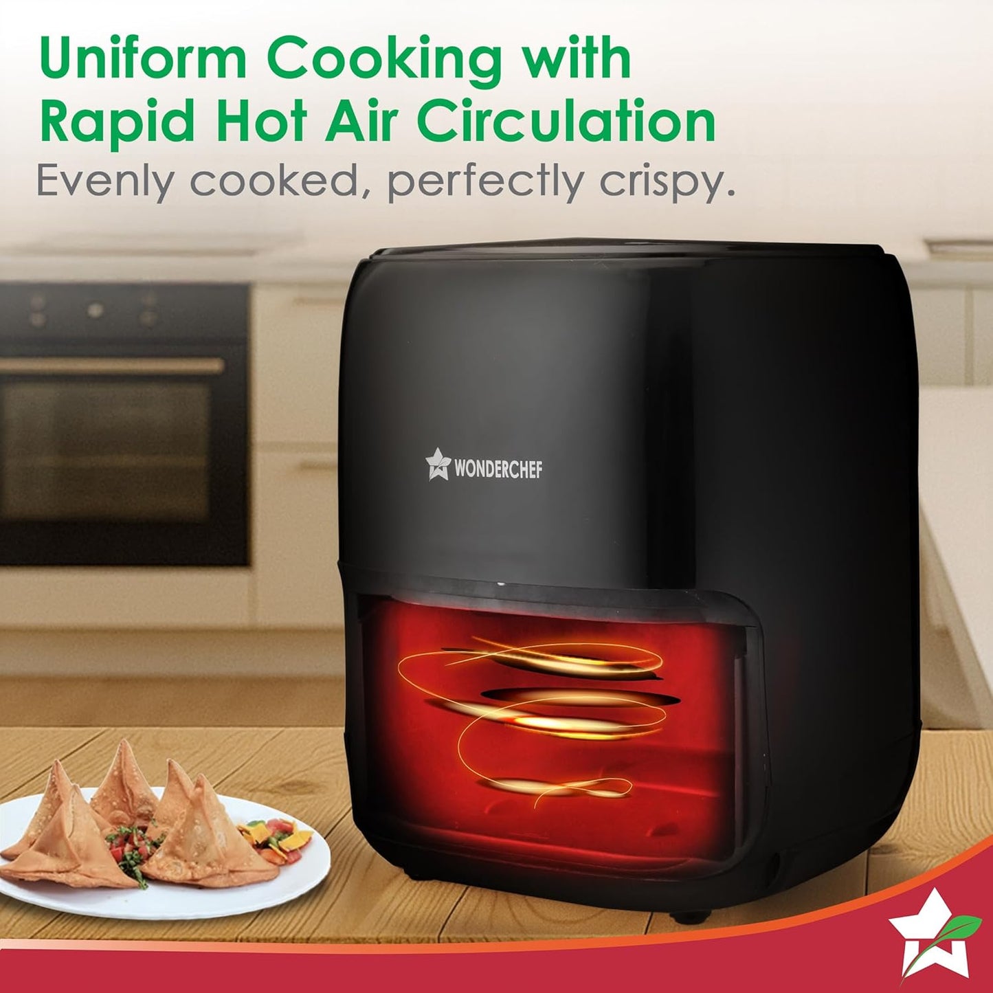 Wonderchef Neo 2L Digital Air Fryer [Get Free Reusable Silicon Basket]