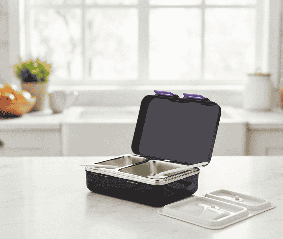 AMAAAZING NAYASA ASTRONAUTE VITAMAX-SMALL INSULATED Leak-Resistant Lunch Box With Stainless Steel