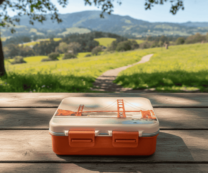 Nayasa Vitamax - Small River Bridge Insulated Leak-Resistant Lunch Box With Stainless Steel Inner