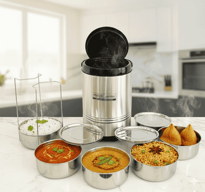 Breeze Jumbo 5 Vacuum Insulated Stainless Steel Lunch Box
