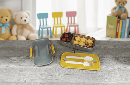 Amaaazing Nayasa Marco-Small Insulated Leak Resistant Lunch Box With Stainless Steel Inner For Nursery or School 10081813