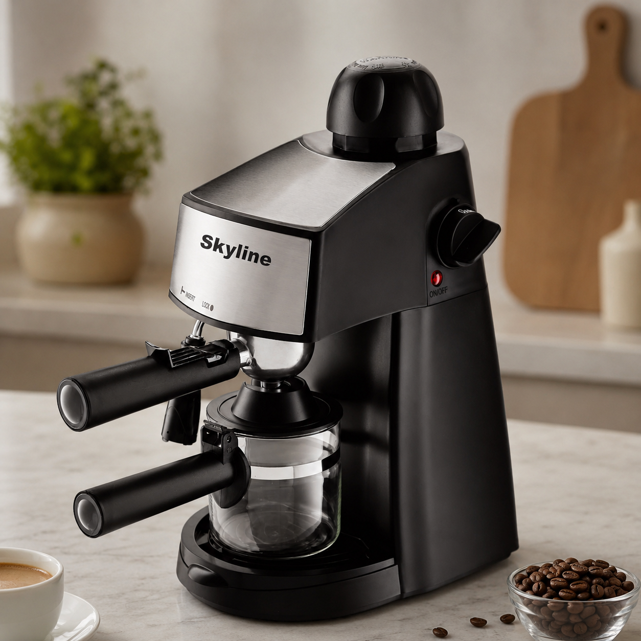 Skyline Espresso & Cappuccino Coffee Maker Machine