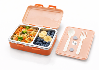 Nayasa Vitamax - Small River Bridge Insulated Leak-Resistant Lunch Box With Stainless Steel Inner