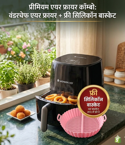 Wonderchef Neo 2L Digital Air Fryer [Get Free Reusable Silicon Basket]