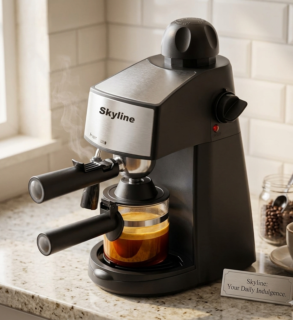 Skyline Espresso & Cappuccino Coffee Maker Machine