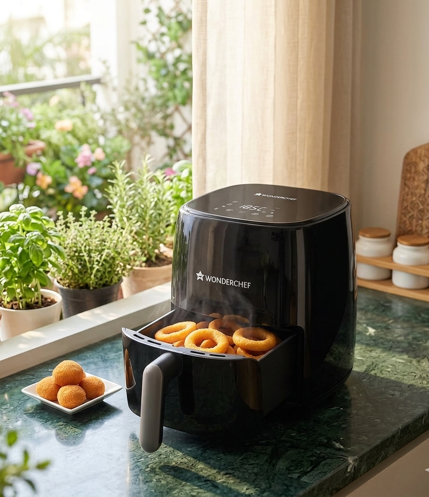 Wonderchef Neo 2L Digital Air Fryer [Get Free Reusable Silicon Basket]