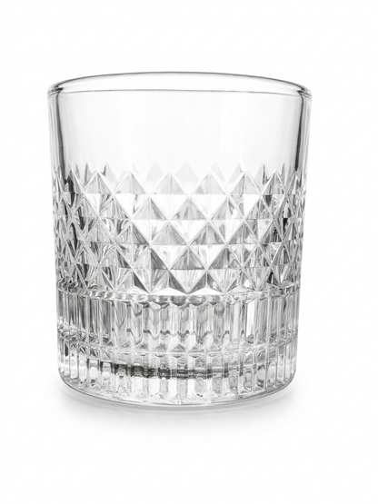 Crystal Diamond-Cut Premium Juice Glass Set of 6 (300ml) 10081831