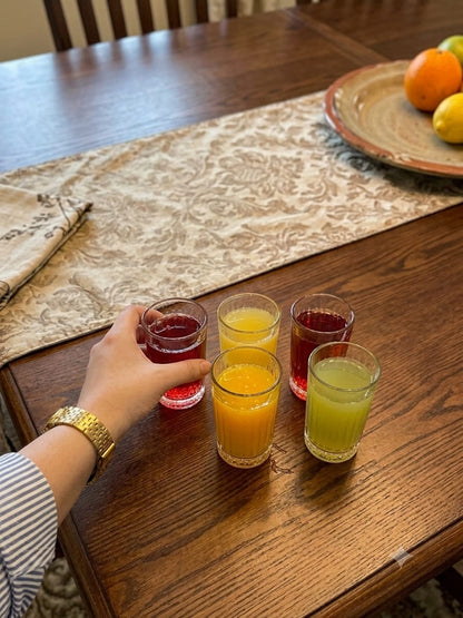 RIO 275ml Premium Fluted Water & Juice Glasses (Set of 6) 10081849