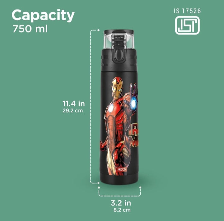 Milton Marvel Mighty 900 Thermosteel Bottle | 900 ml Hot & Cold